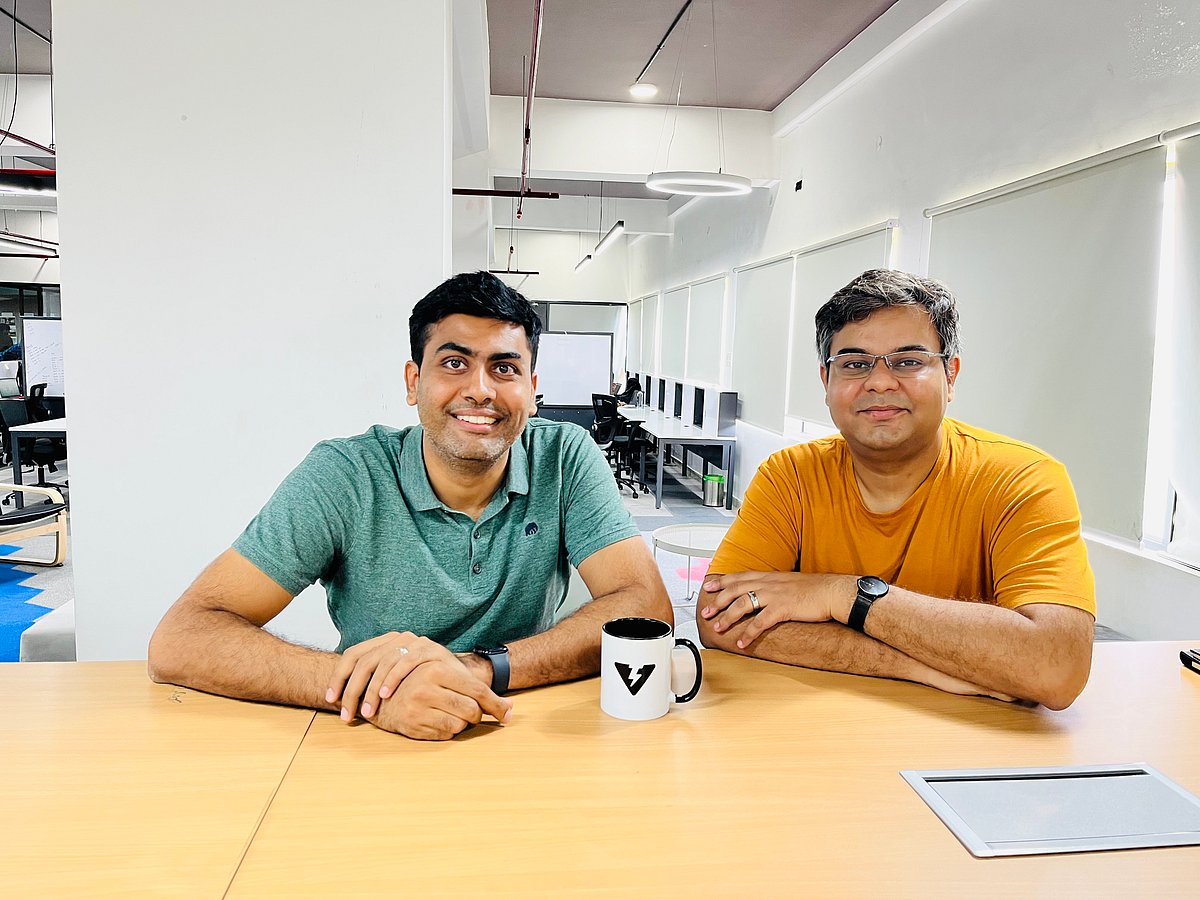 Vidyut co-founders Xitij Kothi (left) and Gaurav Srivastava
