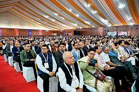 Delegates at the venue of Advantage Assam.