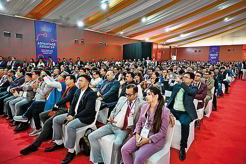 Delegates at the venue of Advantage Assam