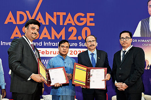 CM Himanta Biswa Sarma signs MoU with key participants