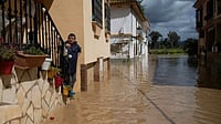 Some areas of Europe were hit by extreme rainfall while others experienced record dry conditions