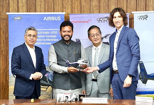 Airbus Taps Mahindra for H130 Helicopter Production in India