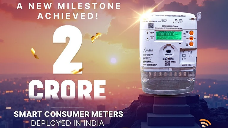 India has set a target of over 250mn smart meter installations by March 2026 - X/@SmartMeterIN