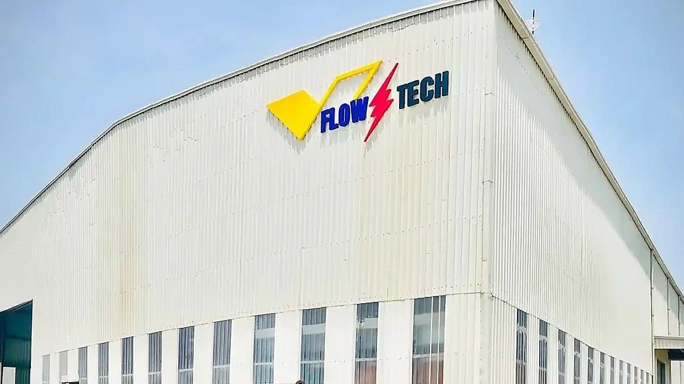 VFlowTech : The funding will enable VFlowTech to scale its existing 100 MWh manufacturing plant in India 