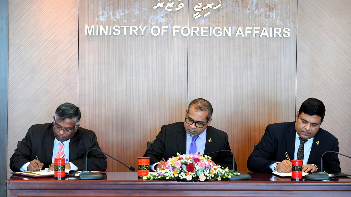 X/@MoFAmv : India, Maldives Sign 13 MoUs