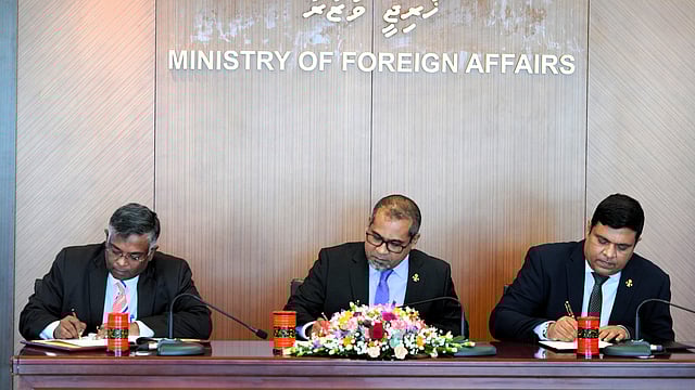 India, Maldives Sign 13 MoUs to Implement Projects Under Indian Grant Assistance 