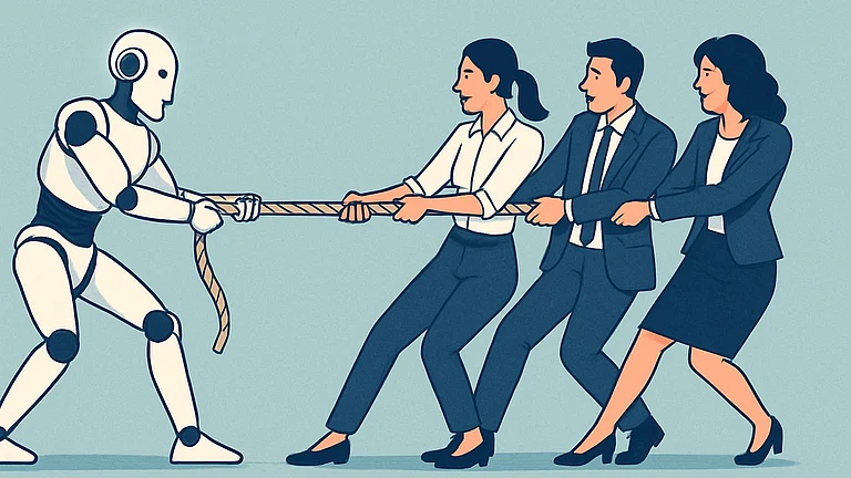 AI vs human workforce - null