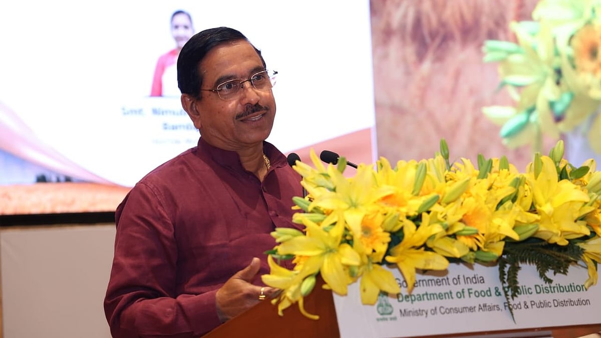 X/@JoshiPralhad : Union Food and Consumer Affairs Minister Pralhad Joshi