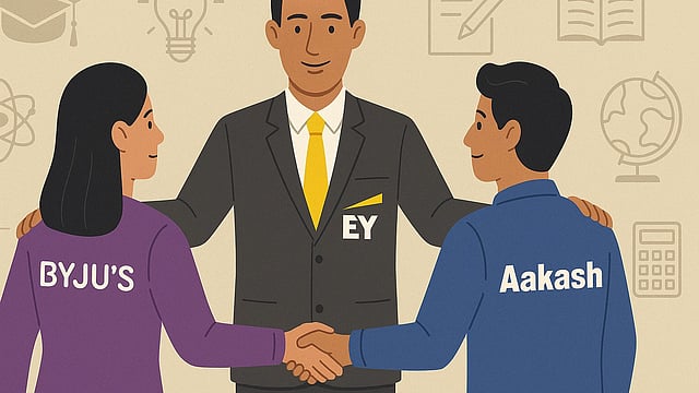 Aakash Accuses EY of Conflict of Interest, Demands Byju’s-Related Records