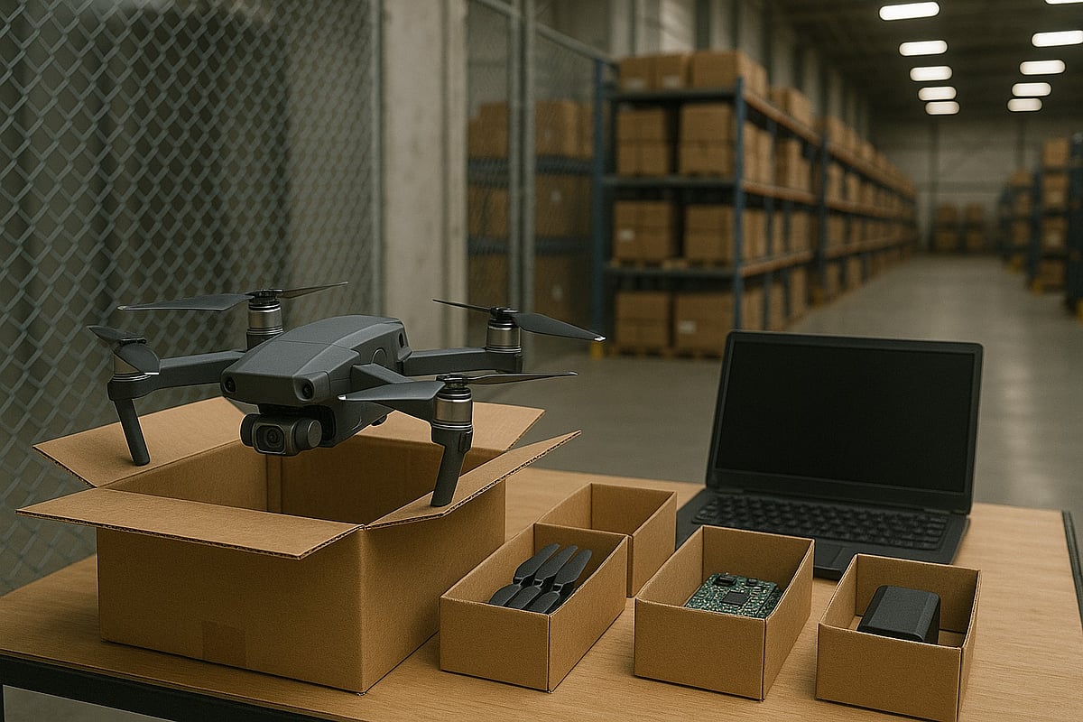 Image- AI : Drone Components