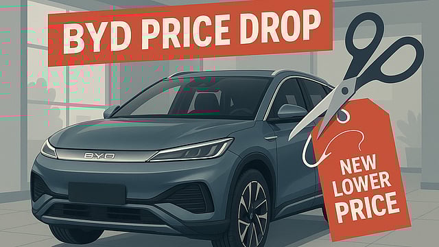 BYD Shares Drop Over 5% as Chinese EV Maker Cuts Prices by Up to 35%