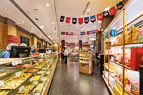 Inside a Chitale Bandhu Mithaiwala outlet