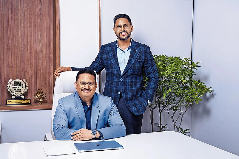 Cousins Kedar Chitale (left) and Indraneel Chitale