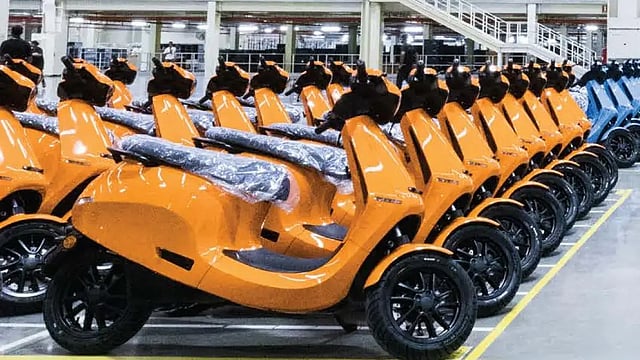 Ola Electric Shares Skid as Losses Mount and Revenues Fade