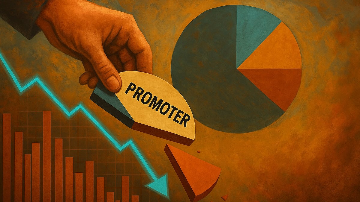 Promoter selling for India Inc continues for the third straight quarter