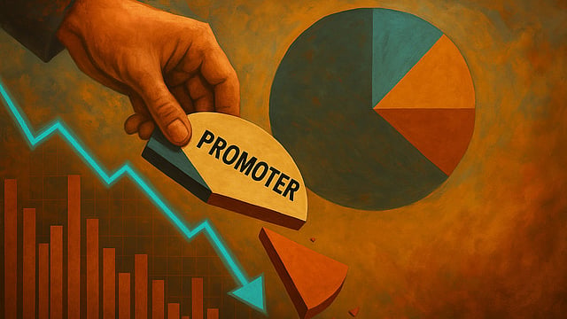 Promoters Hit the Sell Button Again as Stakes in India Inc Slip to  7-Quarter Low – Outlook Business