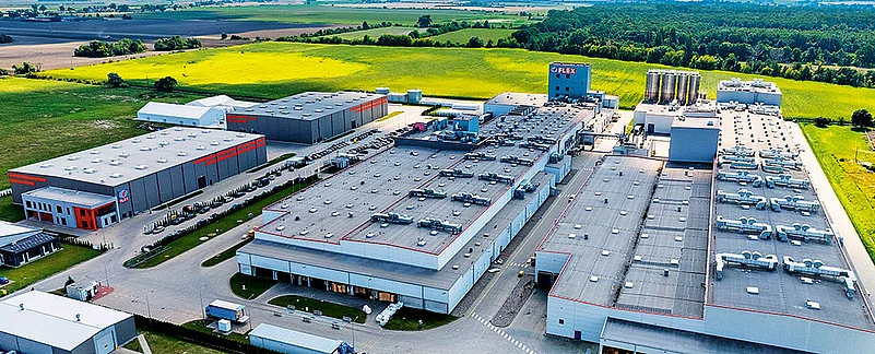 UFlex’s packaging films plant in Poland that houses an MLP recycling facility