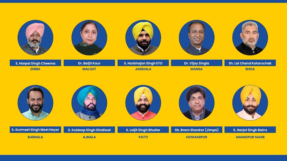 Punjab Cabinet - X/@BhagwantMann