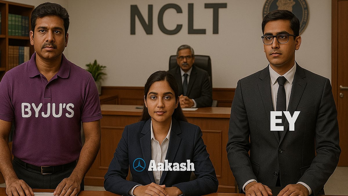 Aakash Seeks to Implead EY in Byju’s Mismanagement Dispute - null