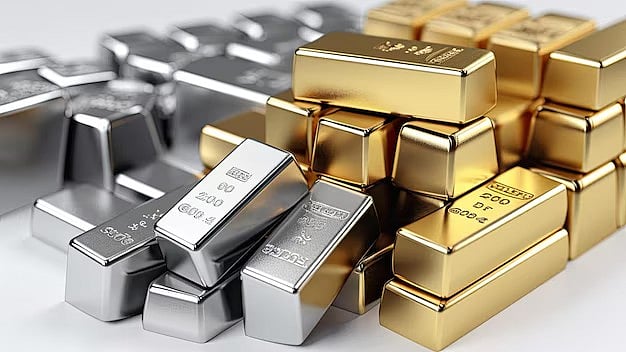 Gold Slips Rs 200 to Rs 1,00,170/10 g, Silver Trades Flat 
