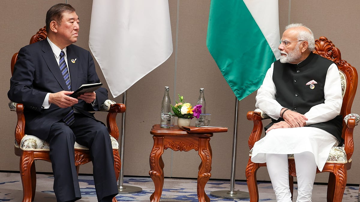 PMO : Ishiba and Modi