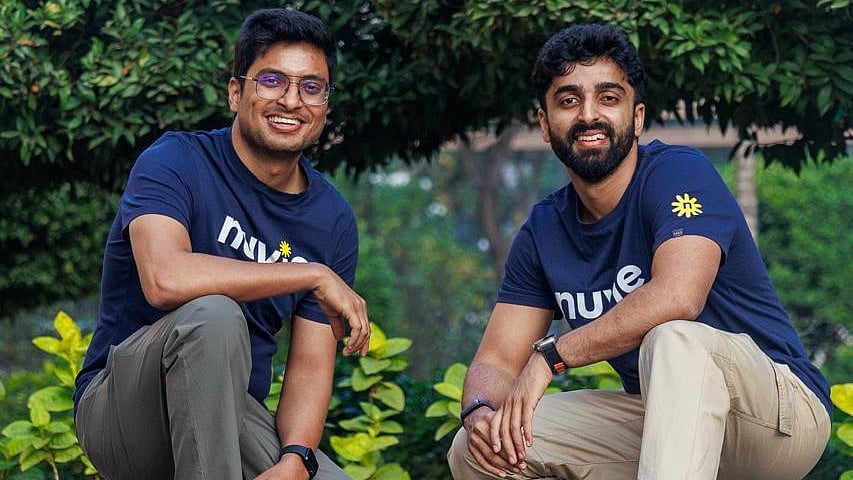 Prashant Paliwal and Hem Narayan, cofounders of Nuvie