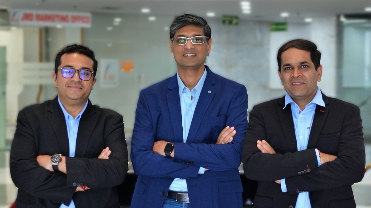 Founding members Vinay Bansal, Ankur Mittal, and Mitesh Shah 