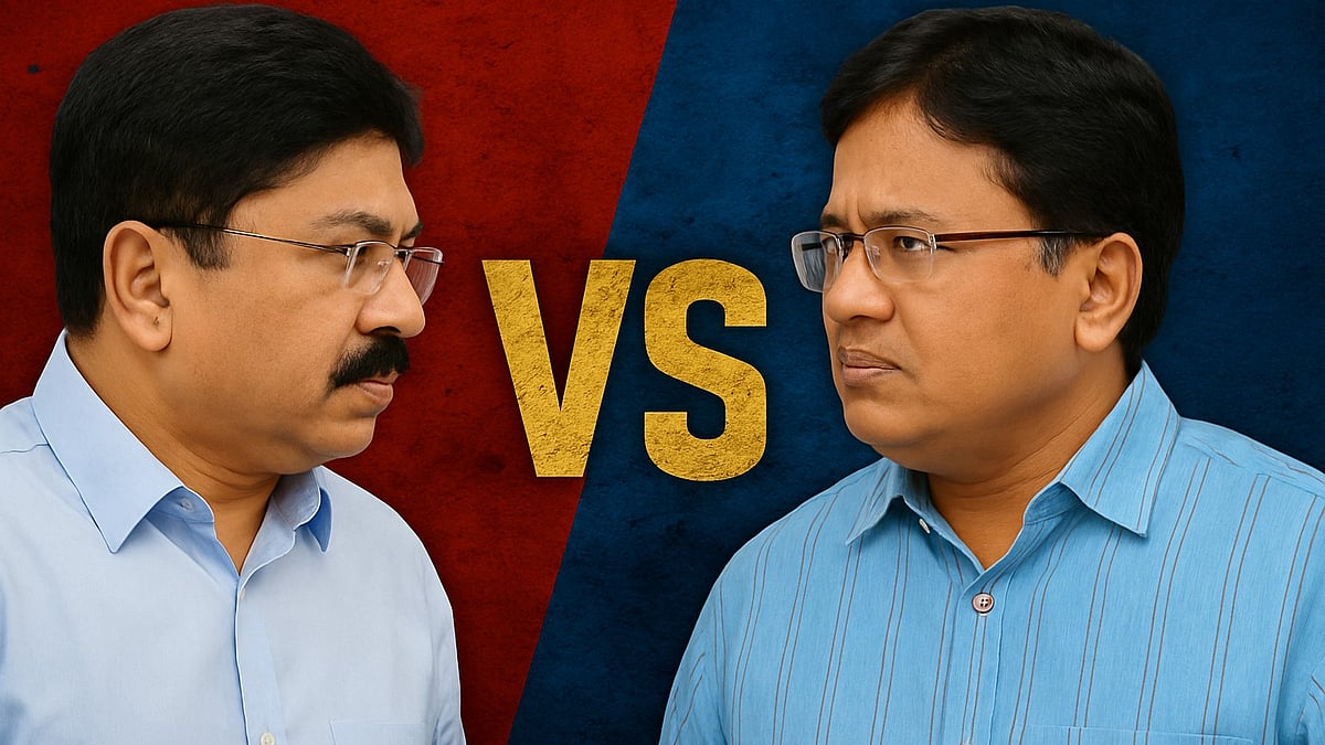 Dayanidhi Maran (Left) and Kalanithi Maran (Right)