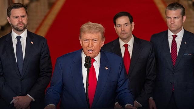 US Bombs Iran's Three Nuclear Sites, Trump Says 'Time of Peace'