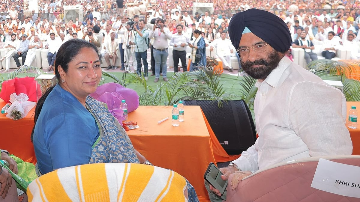X/@mssirsa : Minister of  Forest & Environment Manjinder Singh Sirsa with Chief Minister Rekha Gupta