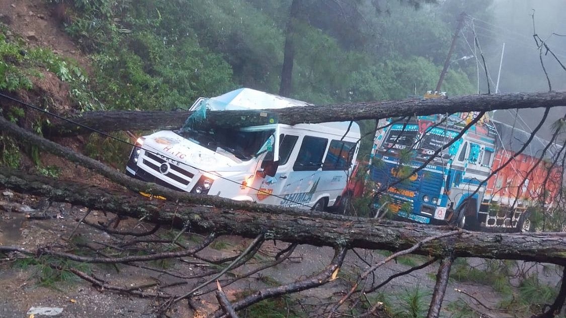 Monsoon Fury: 362 Roads Closed in Himachal due to Landslides, Flash Floods      