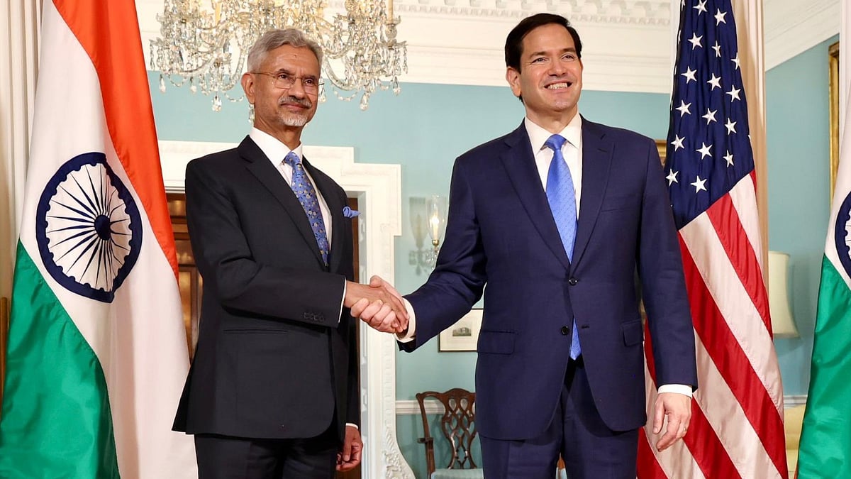 Dr. S. Jaishankar_@#X : External Affairs Minister S Jaishankar and US Secretary of State Marco Rubio