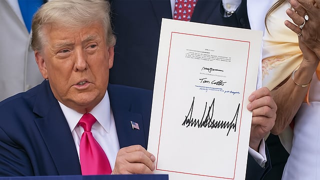 Trump Signs ‘Big Beautiful Bill’ Amid Law on Fourth of July Celebrations
