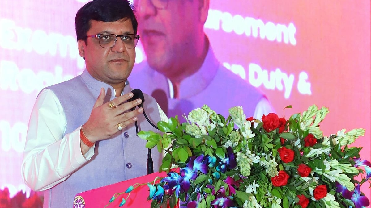 Twitter : Uttar Pradesh Excise and Prohibition Minister Nitin Agrawal