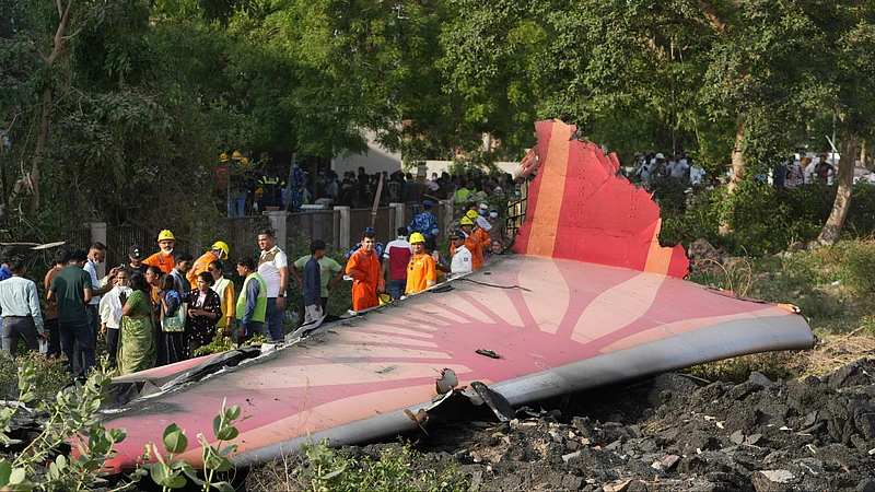 Air India AI-171 crash site