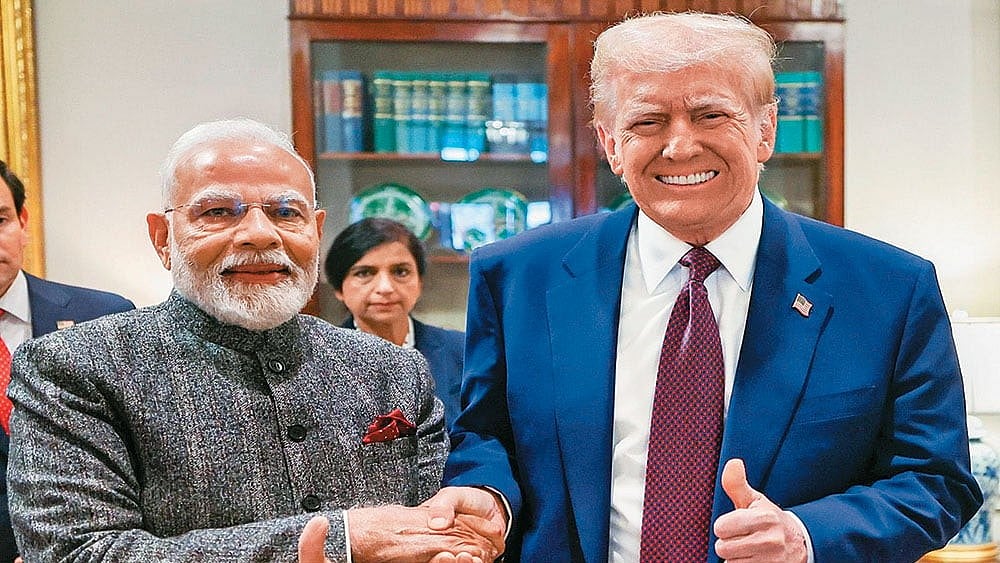 Prime Minister Narendra Modi and US President Donald Trump