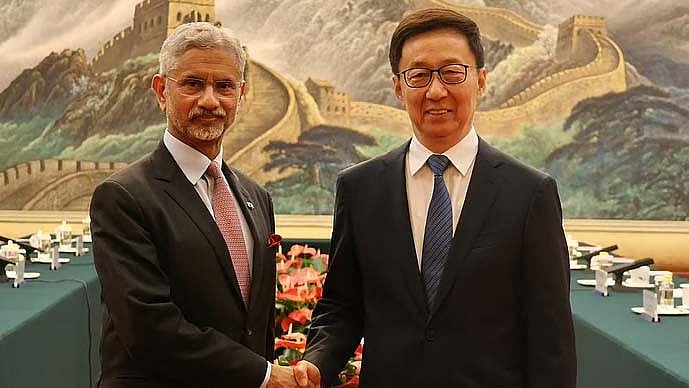 Jaishankar Meets Chinese VP; Says Normalisation of Ties Can Produce Mutually Beneficial Outcomes  