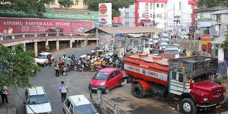 NorthEast India24 : Mizoram Fuel Crisis