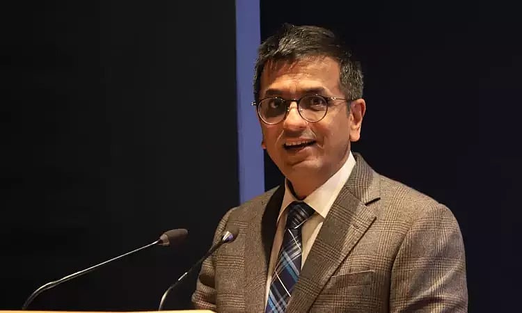Live Law : Former Chief Justice of India Chandrachud
