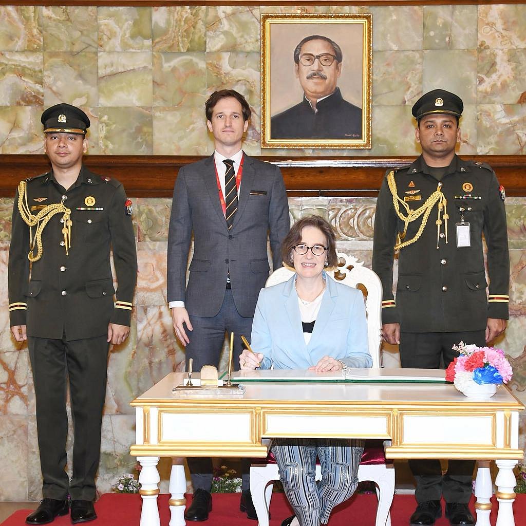 Facebook : Ambassador of Luxembourg to India, Peggy Frantzen