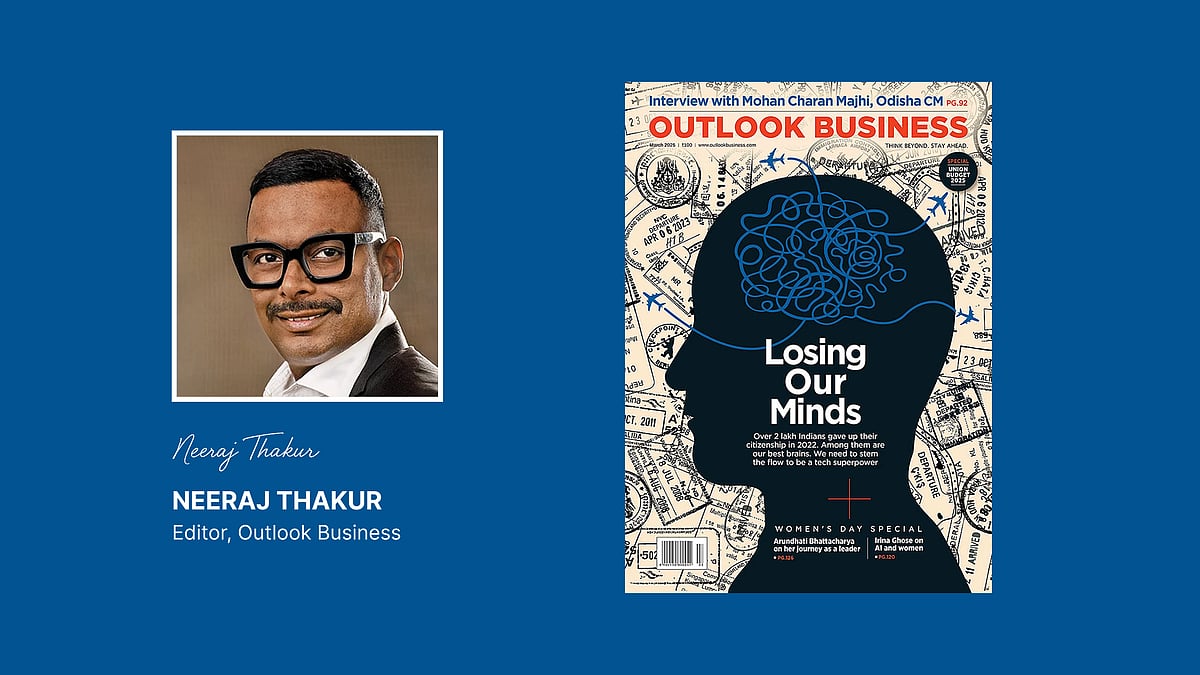 Outlook Business Editor Neeraj Thakur