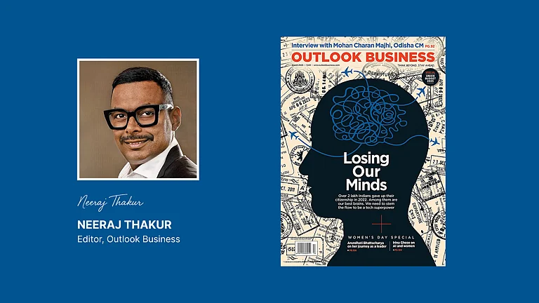 Outlook Business Editor Neeraj Thakur - null