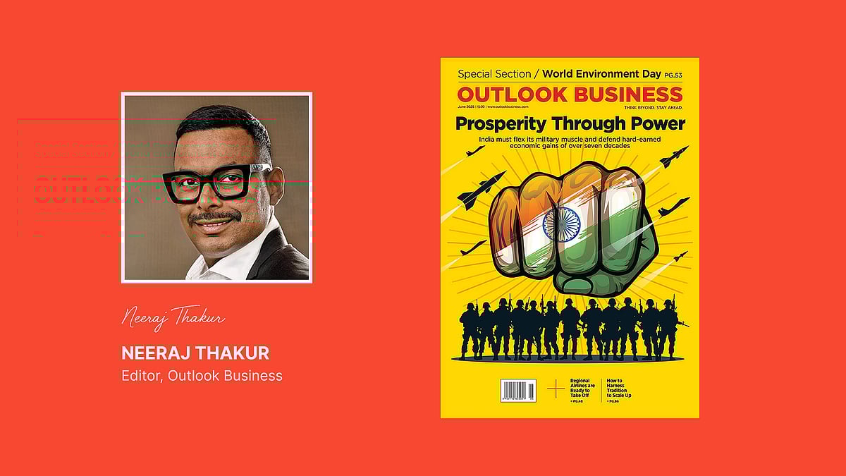Outlook Business Editor Neeraj Thakur