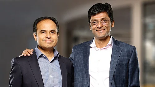 Fractal Analytics cofounders, Srikanth Velamakanni and Pranay Agrawal
