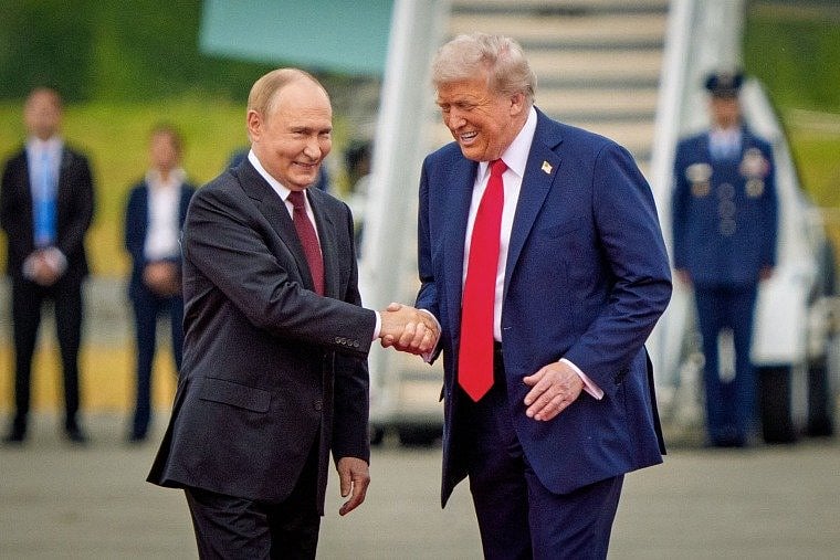 Source: X : Trump and Putin meet in Alaska 