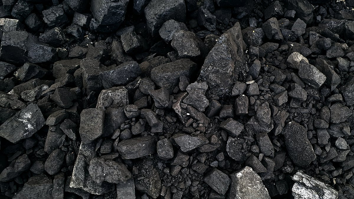 A mining site under development