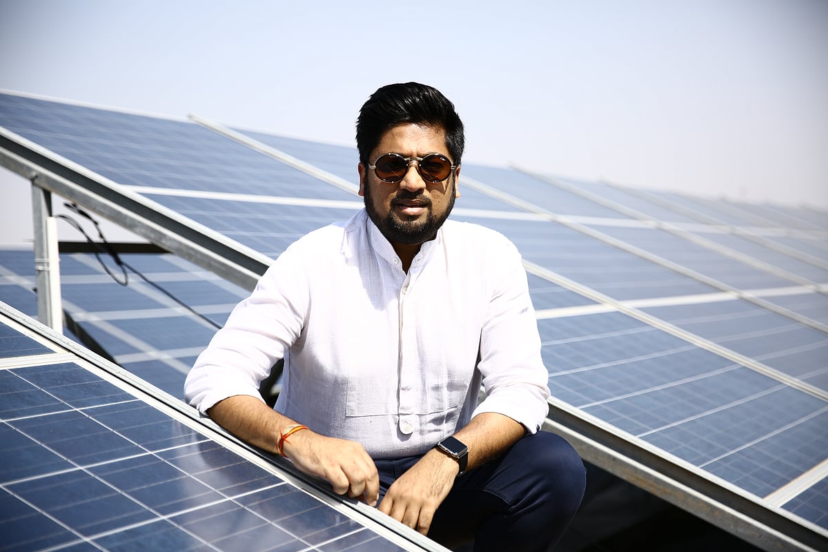Vikram Solar : Vikram Solar CMD Gyanesh Chaudhary