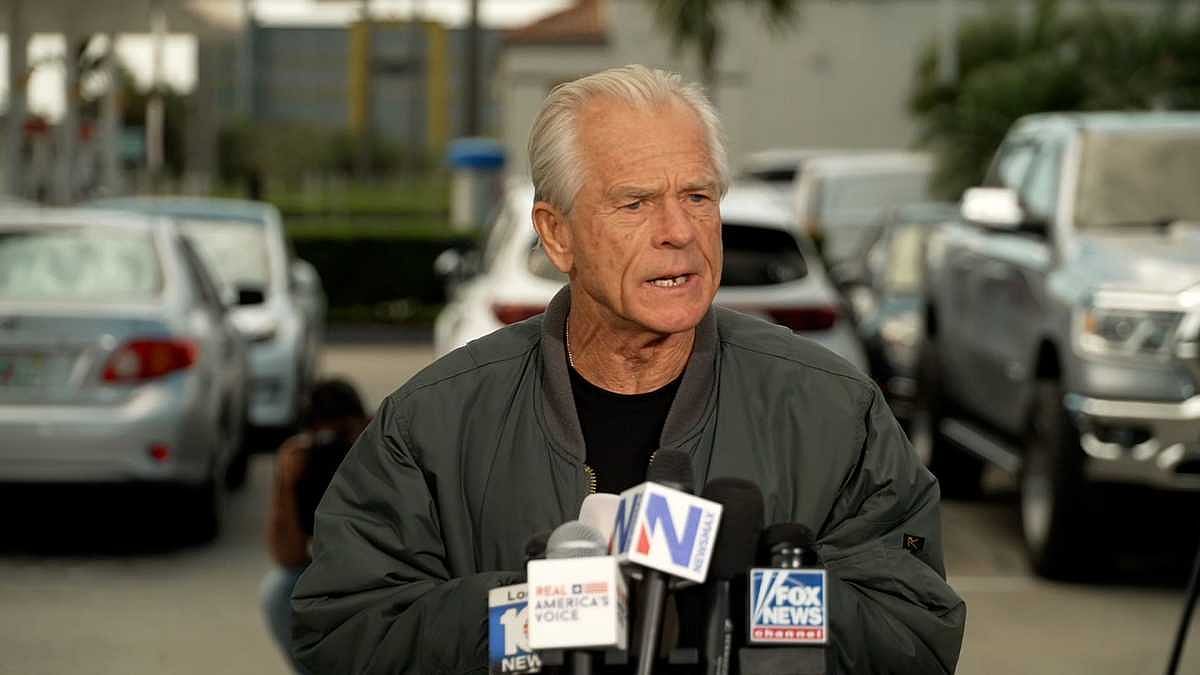 Source:@RealPNavarro : White House Trade Adviser Peter Navarro