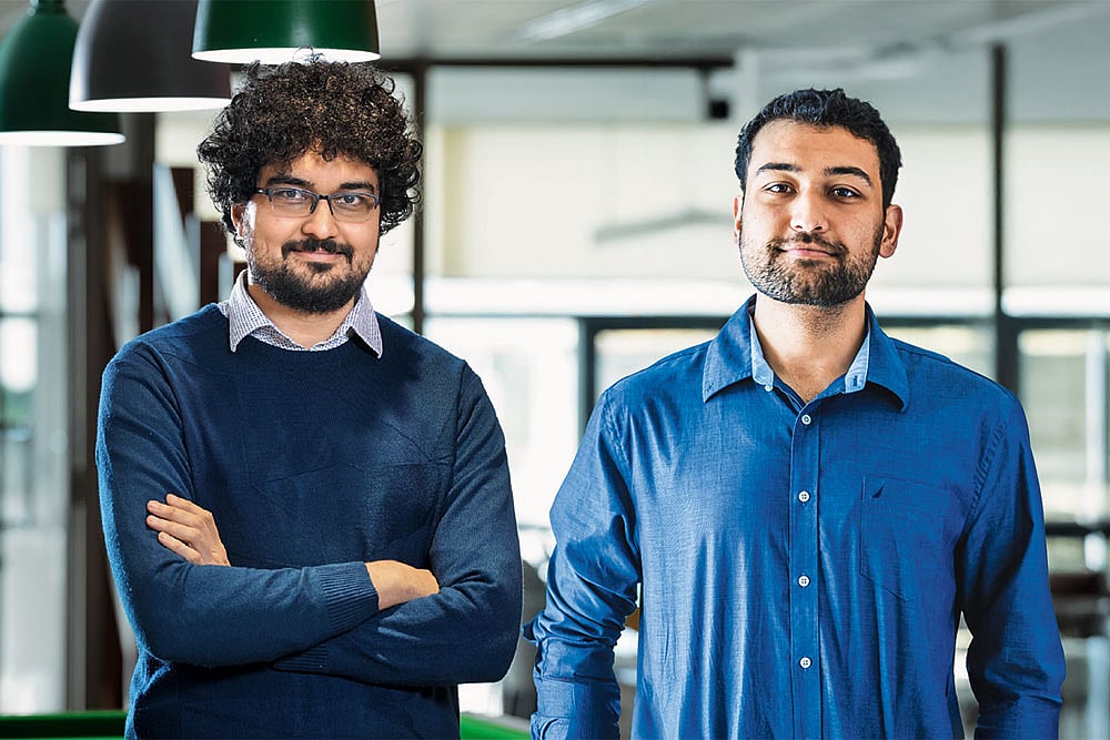 Siddarth Pai (L) and Pranav Pai