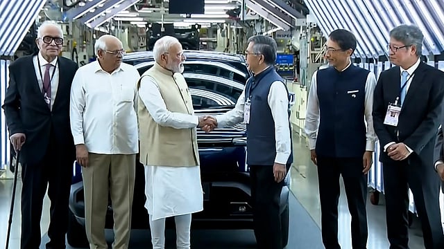 PM Modi Launches Maruti’s First ‘Made-in-India’ EV, Positions Gujarat Plant as Global Export Hub